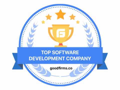 GoodFirms top software development company winner